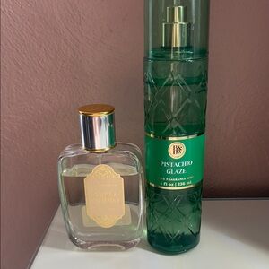 Bath & Body Works Pistachio Glace & Tru Fragrance Pistachio Praline EDP